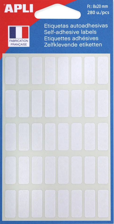 APLI Etiquette multi-usage, 5 x 35 mm, blanc - OEM 111955