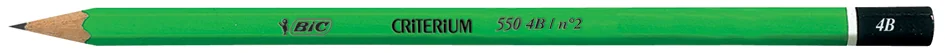 BIC Crayon Criterium 550, degré de dureté: 4B, hexagonal - OEM 857589