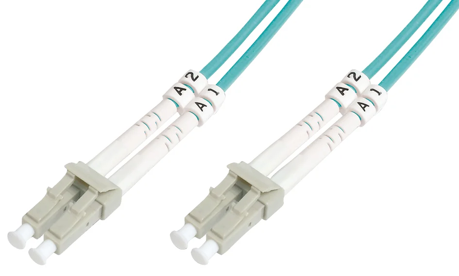 DIGITUS Câble patch fibre optiq., 2x LC - 2x LC, OM3, 2,0 m - OEM DK-2533-02/3