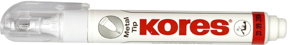 Kores Stylo correcteur 'Metal Tip', blanc, contenu: 10 g - OEM KF83301
