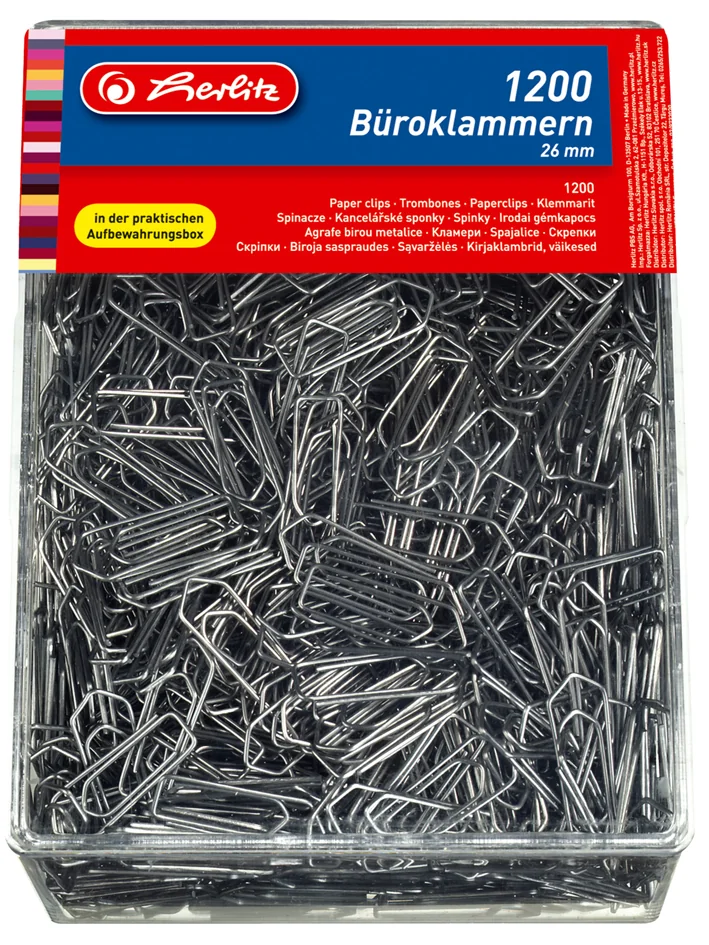 herlitz Trombones, en métal, 32 mm, zingué - OEM 300010496