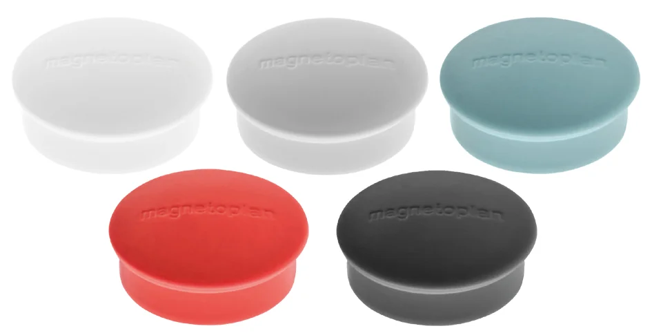 magnetoplan Discofix aimant rond 'mini', rouge - OEM 1664606