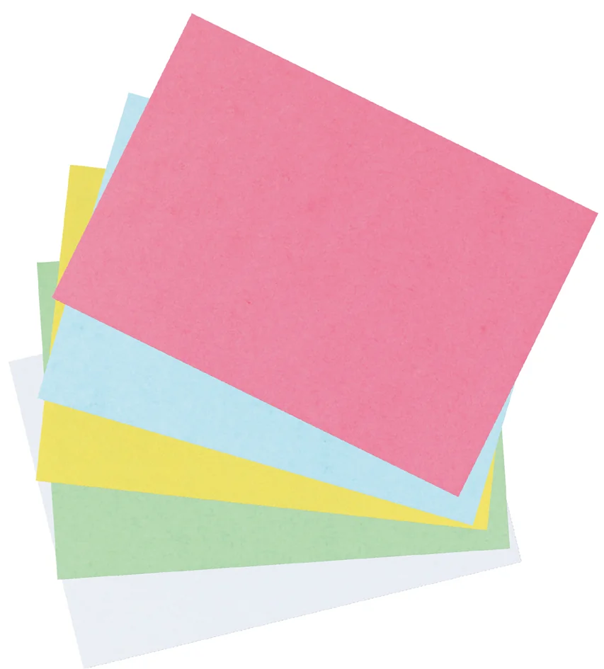 herlitz Fiches bristol, A6, quadrillé, bleu - OEM 300002848