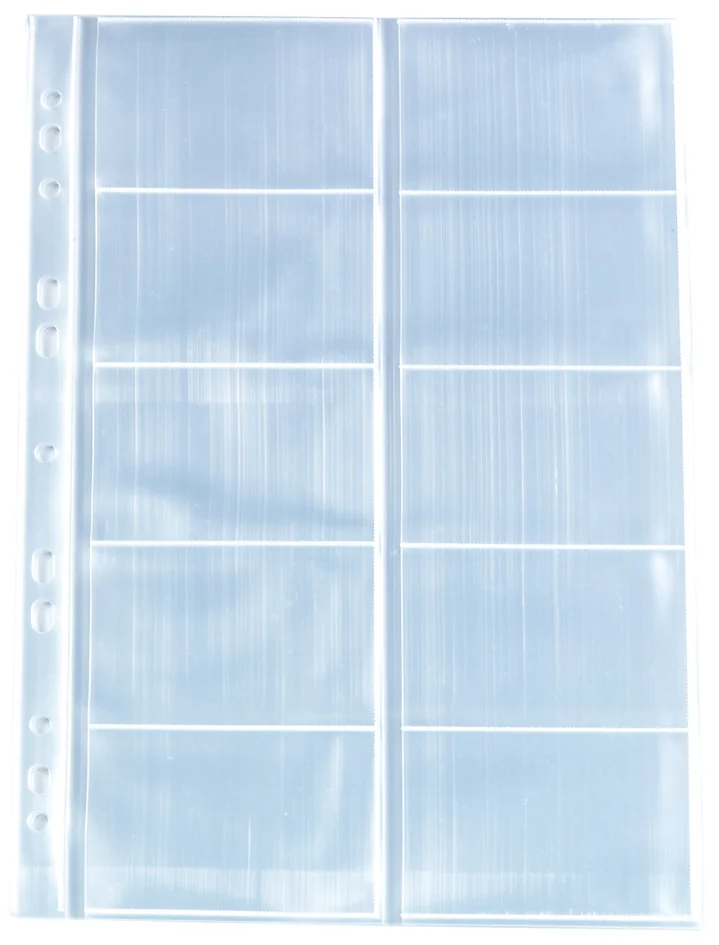 herlitz Pochettes perforées pour 10 cartes de visite - OEM 400196356