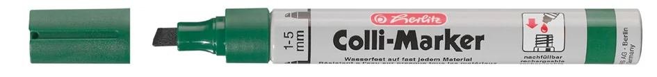 herlitz Marqueur permanent 'Collimarker', pointe biseautée - OEM 300002802