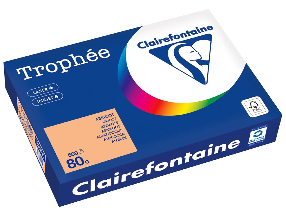 Clairefontaine Papier universel Trophée A4, églantine - OEM 1997PC