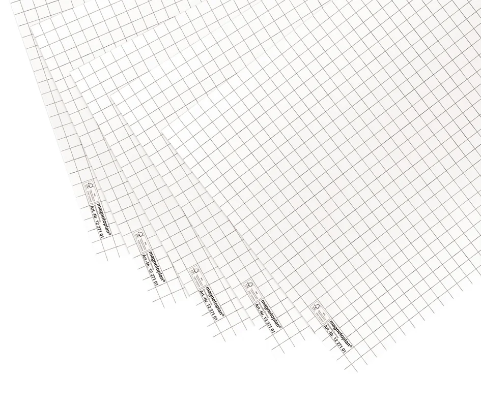 magnetoplan Bloc papier pour chevalet de conférence, enroulé - OEM 1227301
