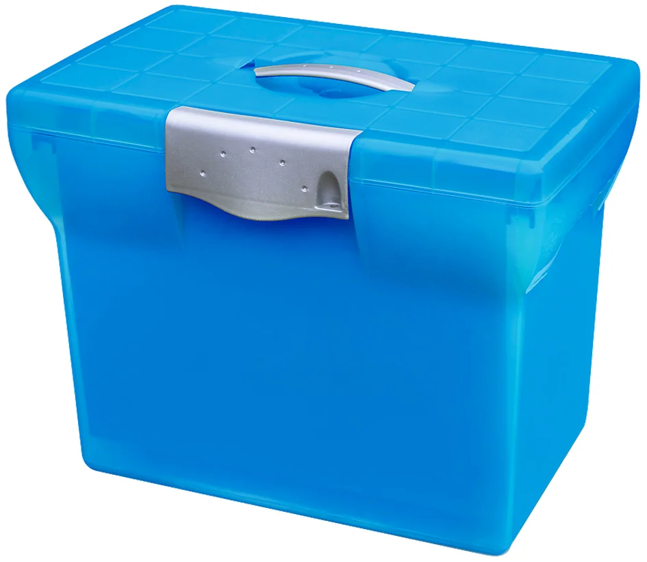 Oxford Valisette plastique Class'N Go, bleu translucide - OEM 100330256