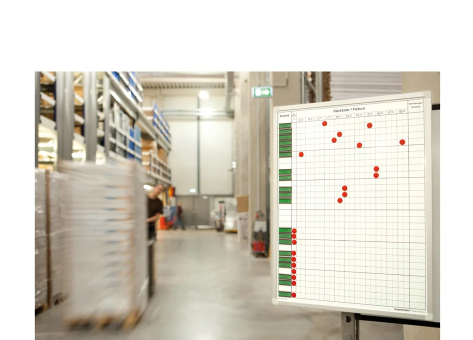 magnetoplan Tableau planning pour absence et présence - OEM 37016 – Image 2