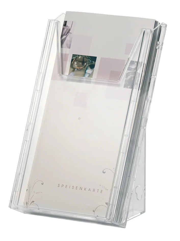 DURABLE Porte-brochures COMBIBOXX 1/3 A4 portrait - OEM 8590-19 – Image 2
