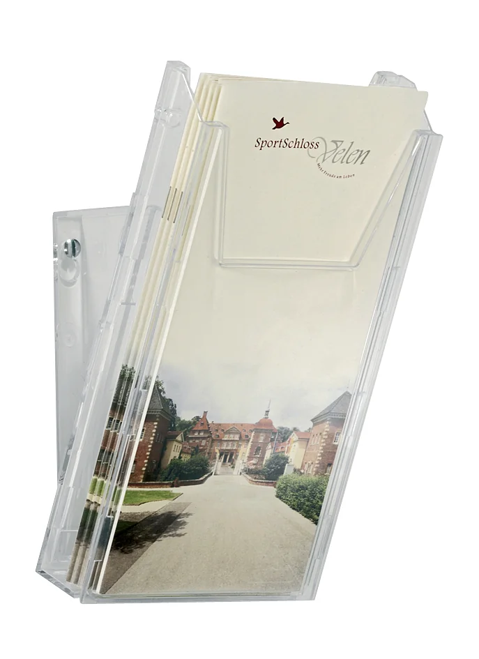 DURABLE Porte-brochures COMBIBOXX 1/3 A4 portrait - OEM 8590-19 – Image 3