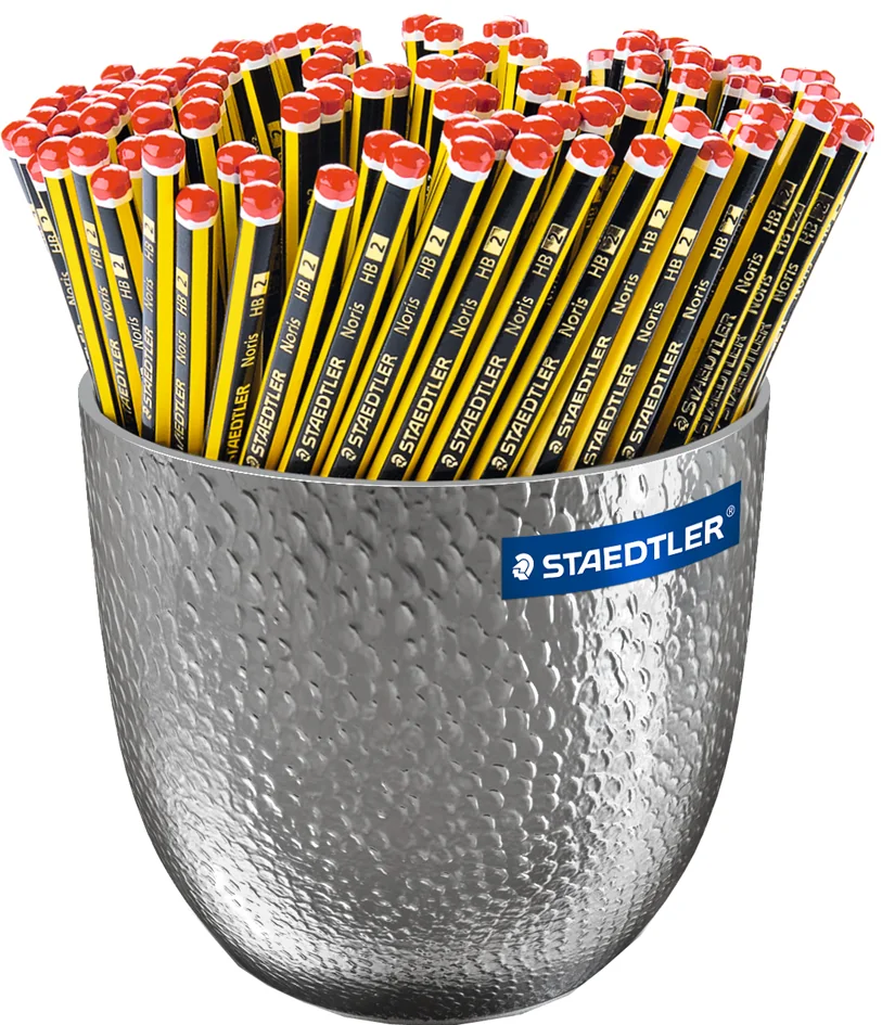 STAEDTLER Crayon Noris, hexagonal, pot de fleurs de 144 - lot de 144 - OEM 120 BT1