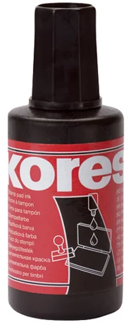 Kores Encre pour tampon encreur, contenu: 27 ml, noir - OEM SF71338