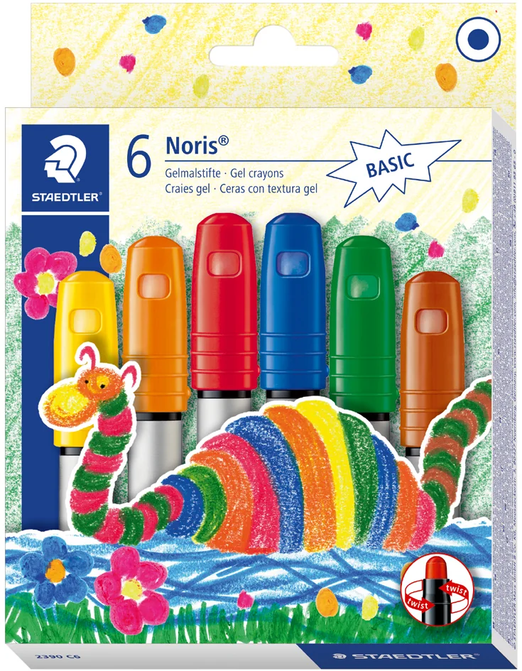 STAEDTLER Craie gel, étui de 6 en carton - OEM 2390 C6