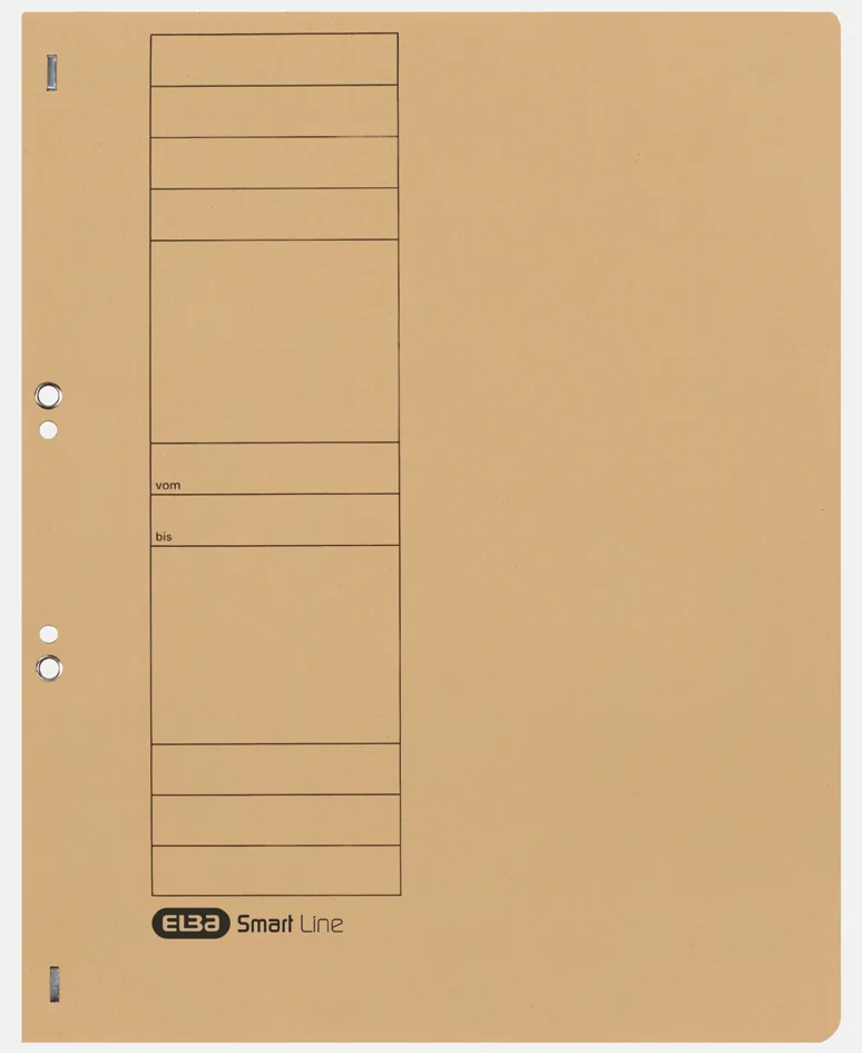 ELBA Chemise à oeillets en carton, Vert, Classement - lot de 50 - OEM 100560003