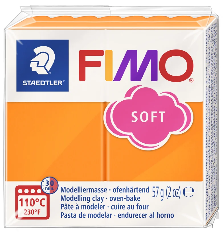 FIMO Pâte à modeler SOFT, à cuire, 57 g, noir - OEM 8020-9 – Image 12