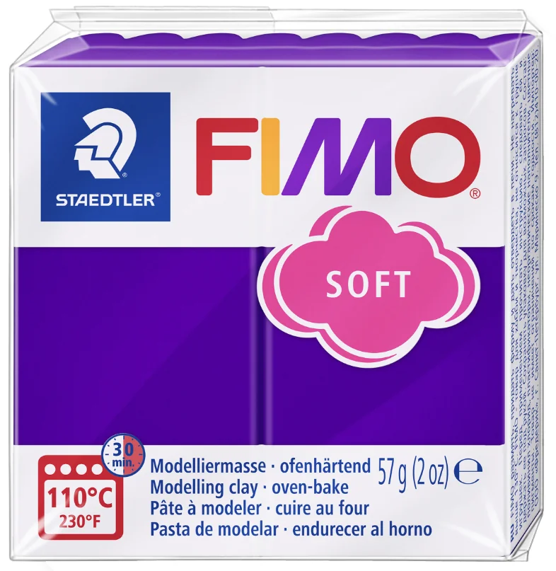 FIMO Pâte à modeler SOFT, à cuire, 57 g, noir - OEM 8020-9 – Image 19