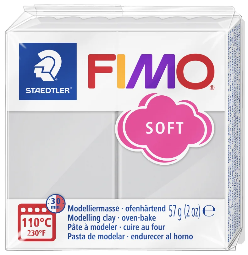 FIMO Pâte à modeler SOFT, à cuire, 57 g, noir - OEM 8020-9 – Image 24