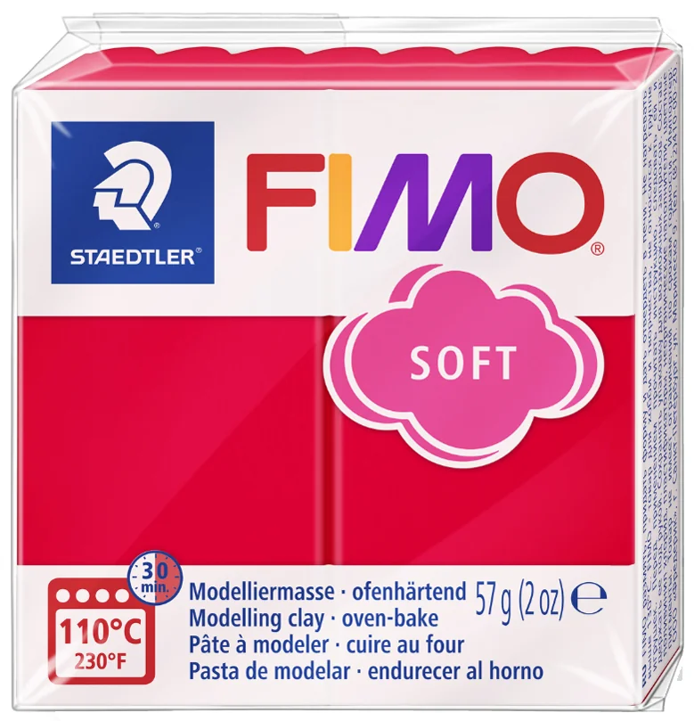 FIMO Pâte à modeler SOFT, à cuire, 57 g, menthe - OEM 8020-39 – Image 5