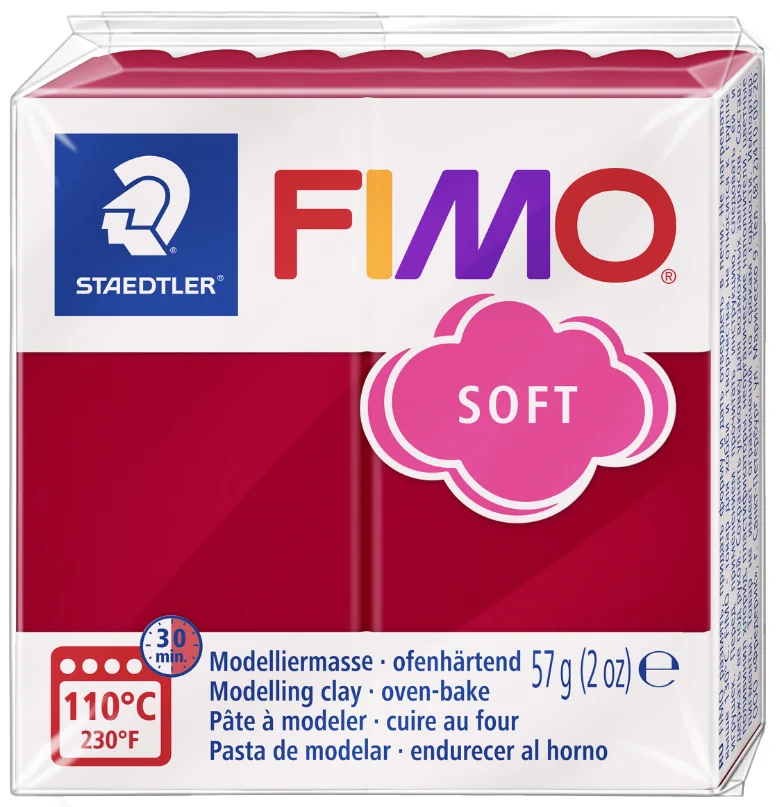 FIMO Pâte à modeler SOFT, à cuire, 57 g, menthe - OEM 8020-39 – Image 6