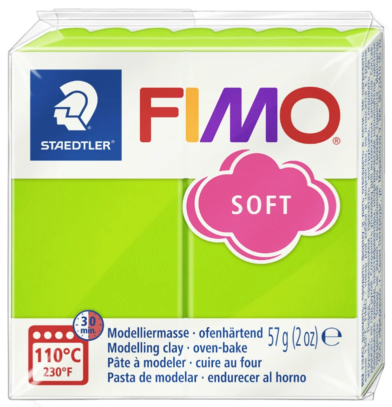 FIMO Pâte à modeler SOFT, à cuire, 57 g, menthe - OEM 8020-39 – Image 14
