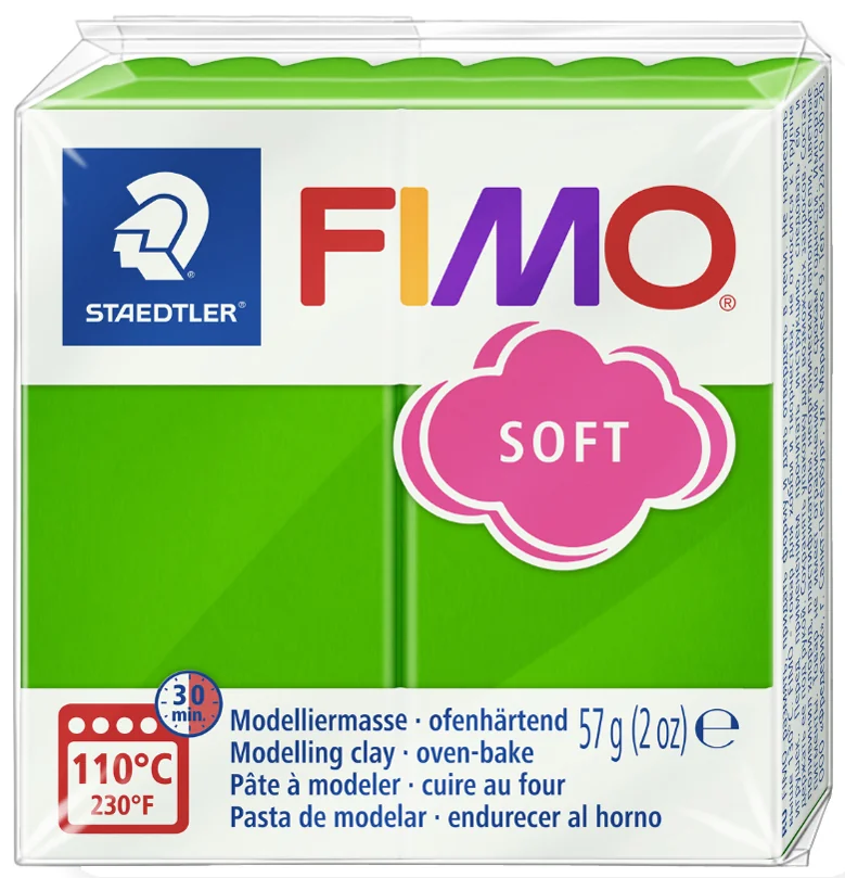 FIMO Pâte à modeler SOFT, à cuire, 57 g, menthe - OEM 8020-39 – Image 15