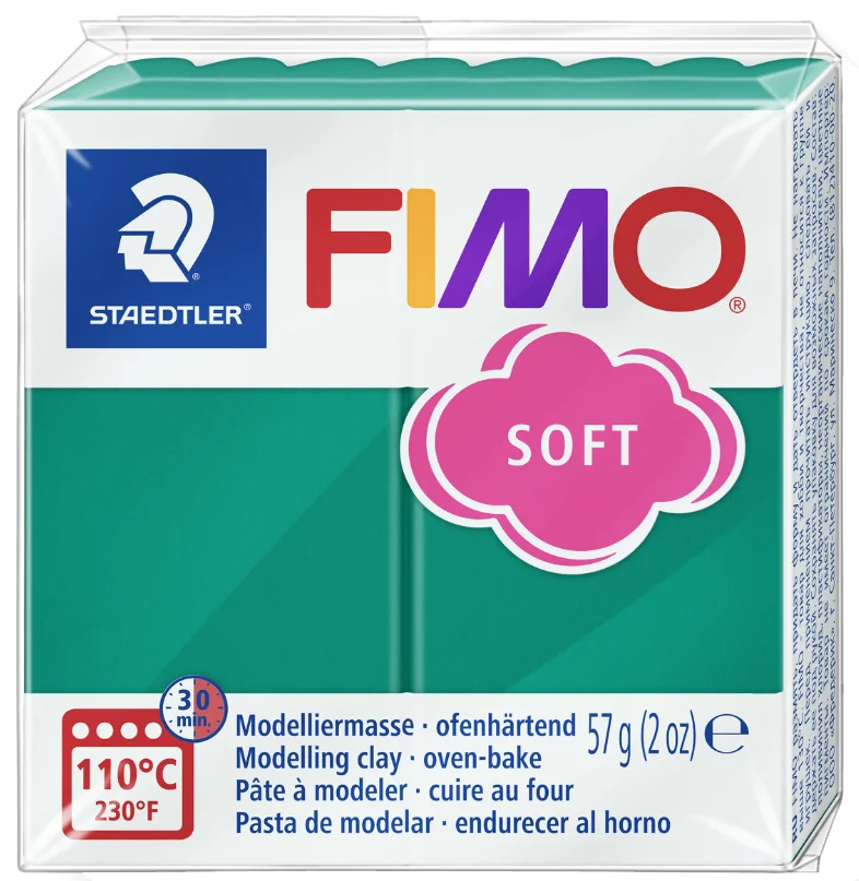 FIMO Pâte à modeler SOFT, à cuire, 57 g, menthe - OEM 8020-39 – Image 16