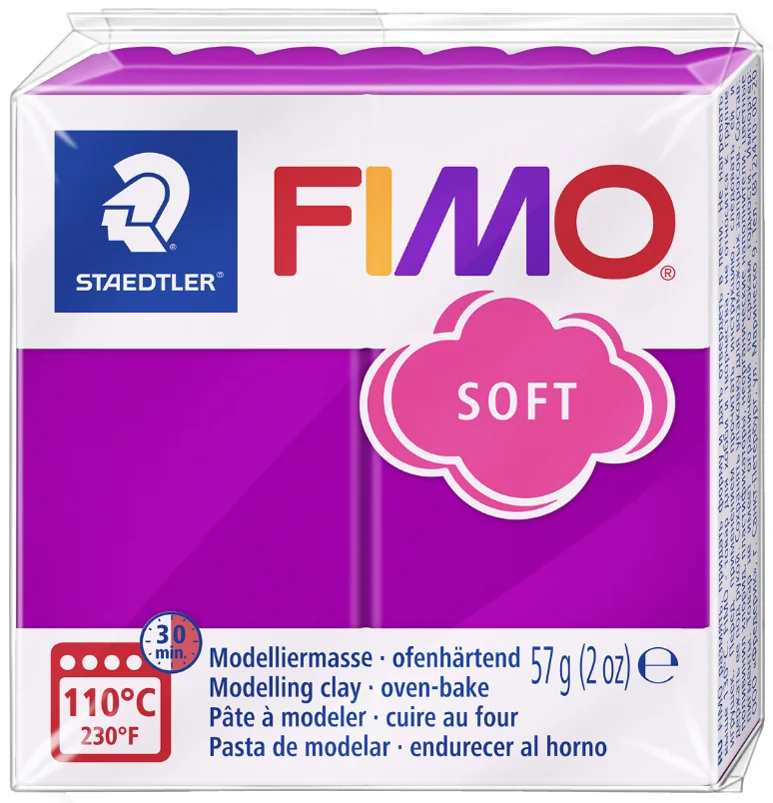 FIMO Pâte à modeler SOFT, à cuire, 57 g, menthe - OEM 8020-39 – Image 17