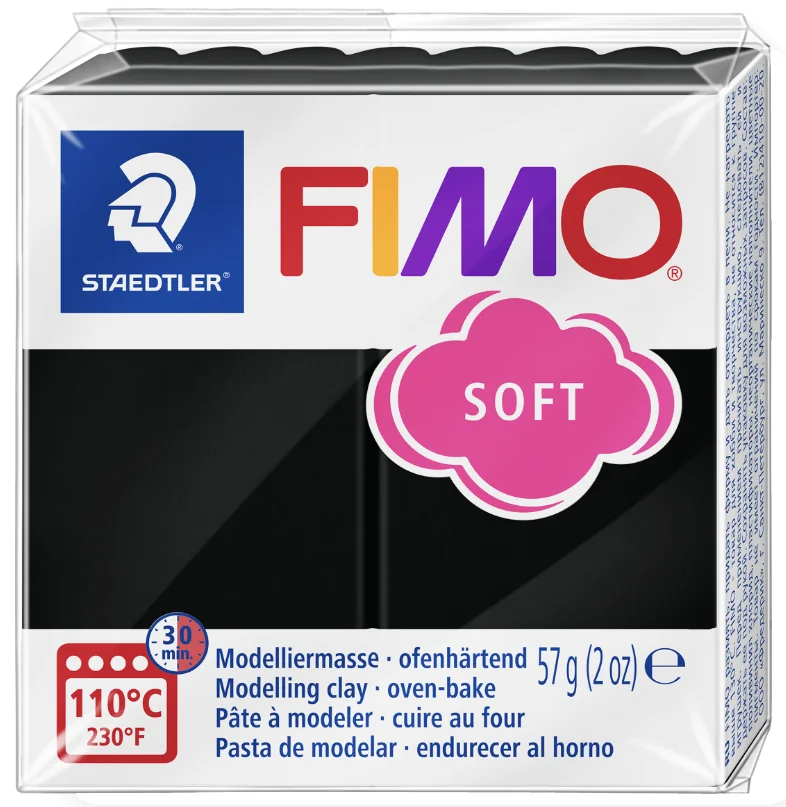 FIMO Pâte à modeler SOFT, à cuire, 57 g, menthe - OEM 8020-39 – Image 25