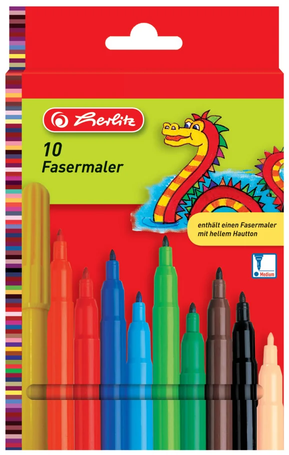 herlitz Feutre, étui en carton de 20 - OEM 300010402