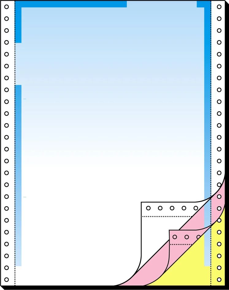 sigel Papier listing, dégradé rouge / jaune - OEM 22256