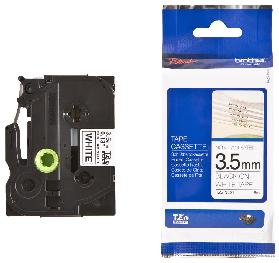 brother TZe-Tape TZe-N201 cassette ruban - OEM TZe-N201