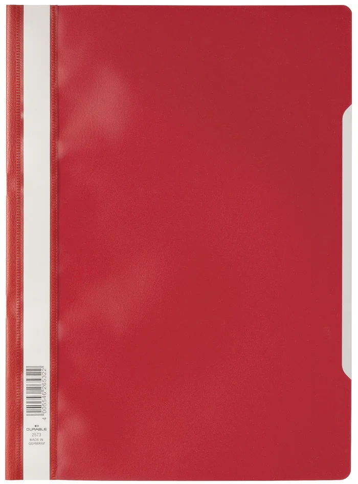 DURABLE Chemise à lamelle, A4, en PP, vert foncé - OEM 257332 – Image 3