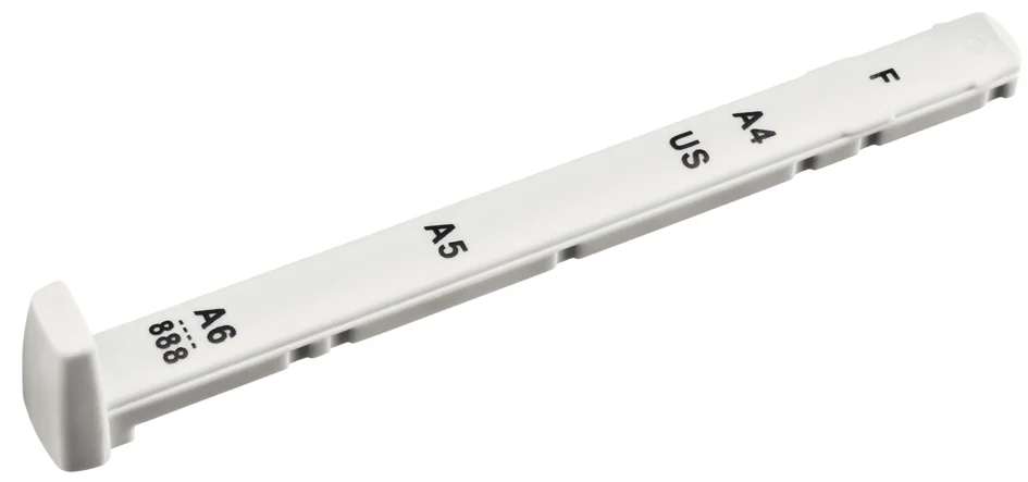 LEITZ réglette de guidage Nexxt pour perforateur, gris clair - OEM 1727-00-85