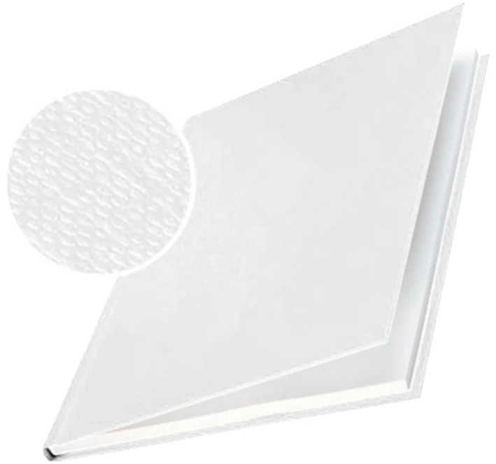 LEITZ Chemise pour reliure impressBind, A4, 10,5 mm, blanc - OEM 7392-00-01