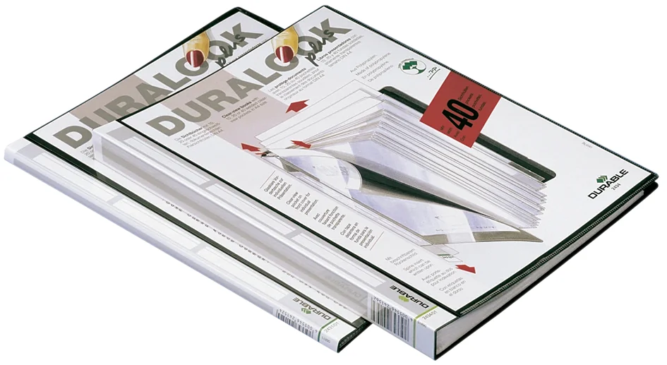 DURABLE Protège-documents DURALOOK Plus, avec 20 pochettes - OEM 2432-01
