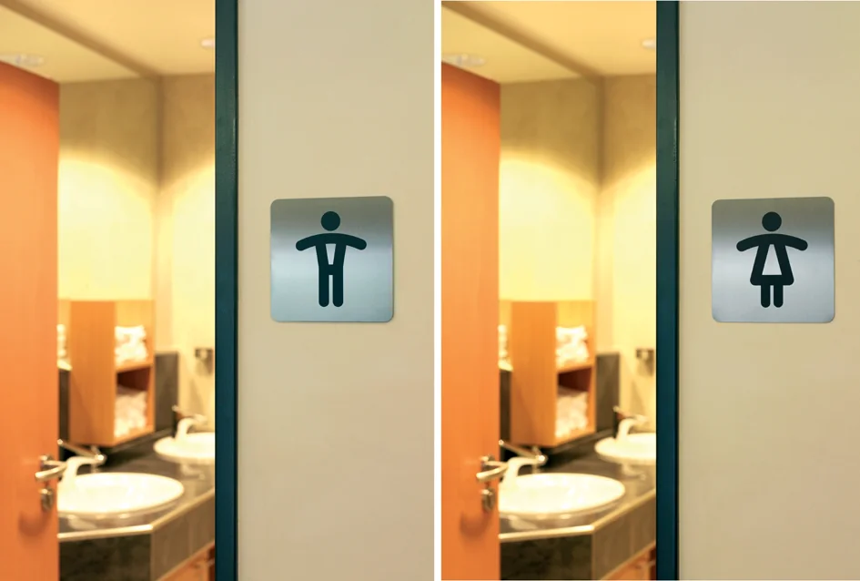 DURABLE Pictogramme PICTO 'WC', carré, en acier - OEM 4957-23