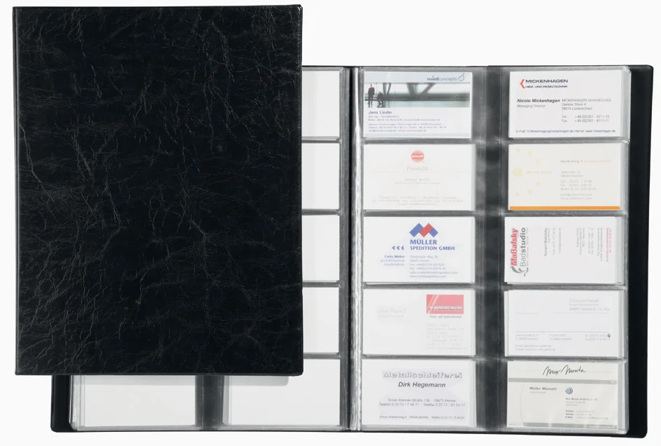 DURABLE Album pour cartes de visite VISIFIX, plastique - OEM 2402-01