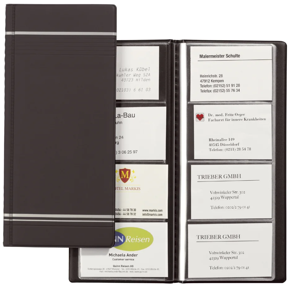 DURABLE Album pour cartes de visite VISIFIX, plastique mat - OEM 8581-58