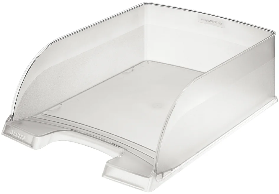LEITZ Corbeille à courrier Plus Jumbo, A4 polystyrène argent - OEM 5233-00-84