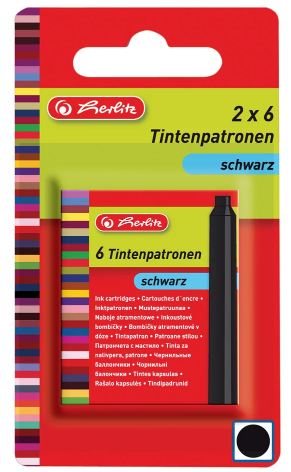 herlitz Cartouches d'encre, bleu royal - OEM 300010383