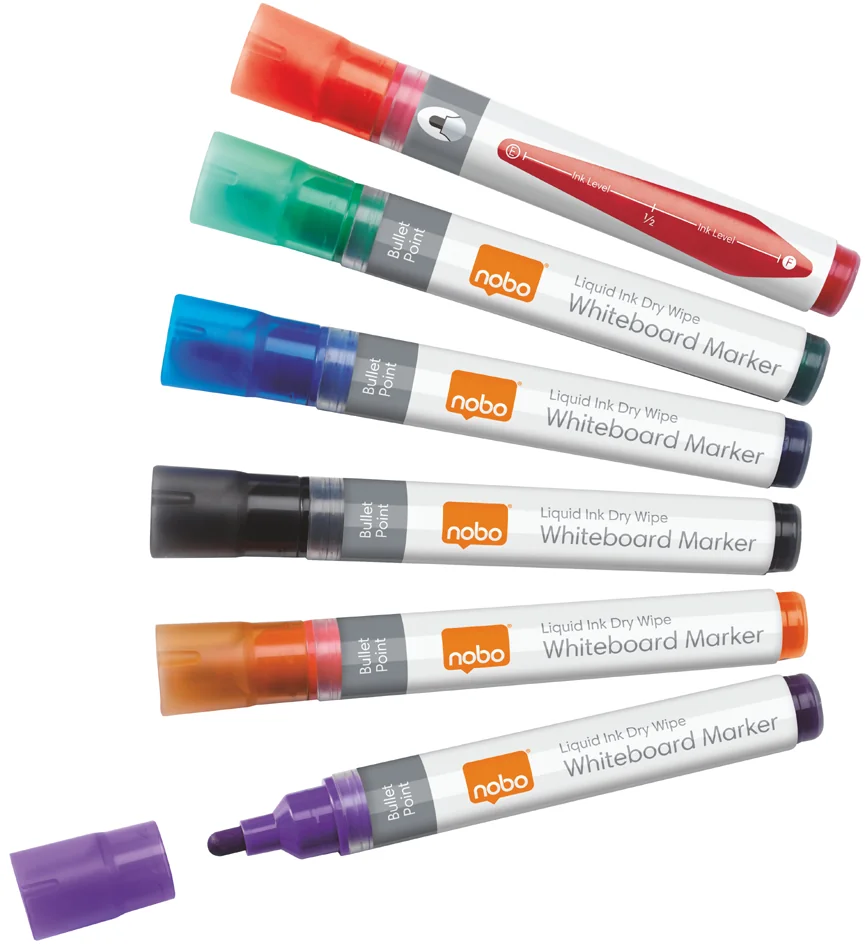 nobo Marqueur pour tableaux blancs Liquid Ink, pointe ogive - OEM 1901077