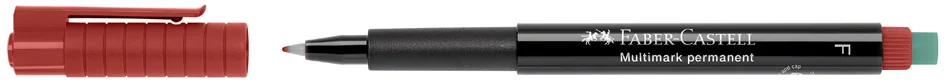 FABER-CASTELL Marqueur permanent MULTIMARK M, noir - OEM 152599