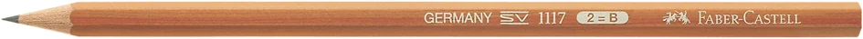 FABER-CASTELL Crayon 1117, hexagonal, degré de dureté: HB - OEM 111700