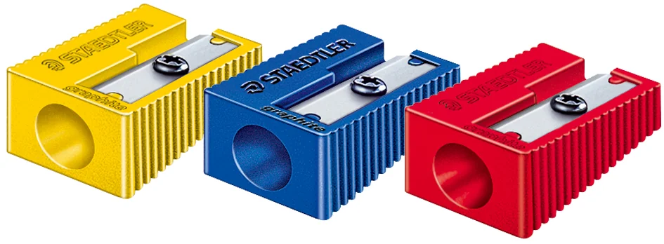 STAEDTLER Taille-crayon, en plastique, boîte de 100 - lot de 100 - OEM 51050KP100