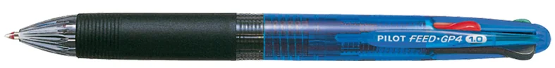 PILOT Stylo à bille 4 couleurs FEED GP4, corps: noir - OEM 312373