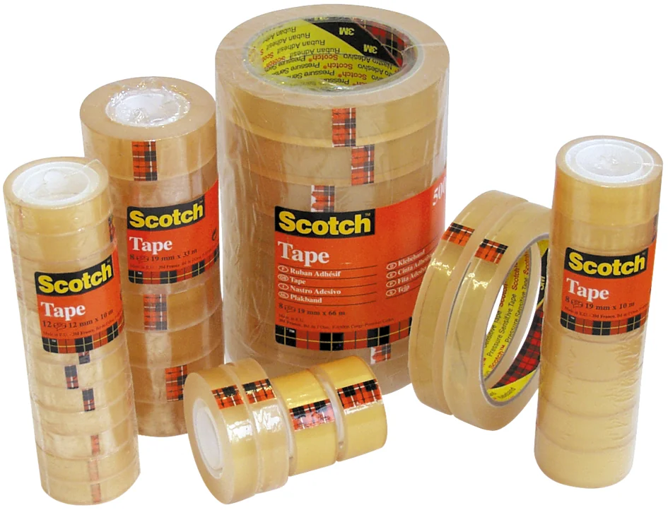 Scotch Ruban adhésif 508, transparent, 15 mm x 10 m - OEM 508