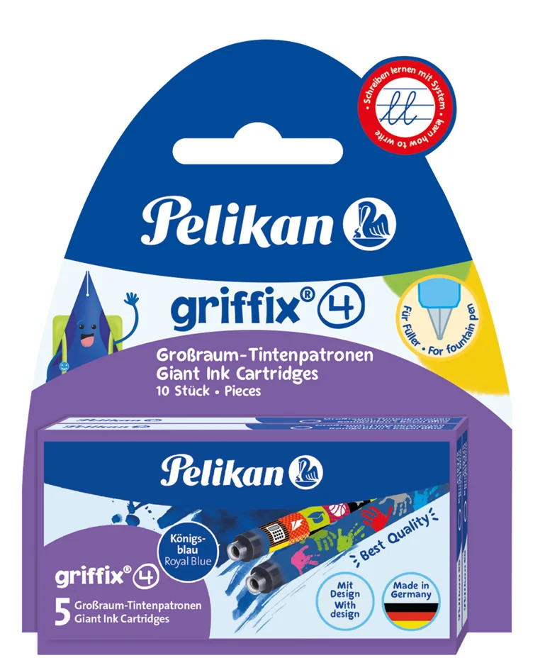 Pelikan griffix cartouches d'encre, sur carte blister - OEM 400192106