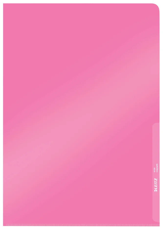 LEITZ pochette transparente Premium, format A4, PVC, bleu - OEM 4100-00-35 – Image 2