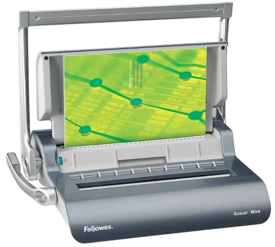 Fellowes perforelieur à anneaux métallique Quasar Wire - OEM 5224101